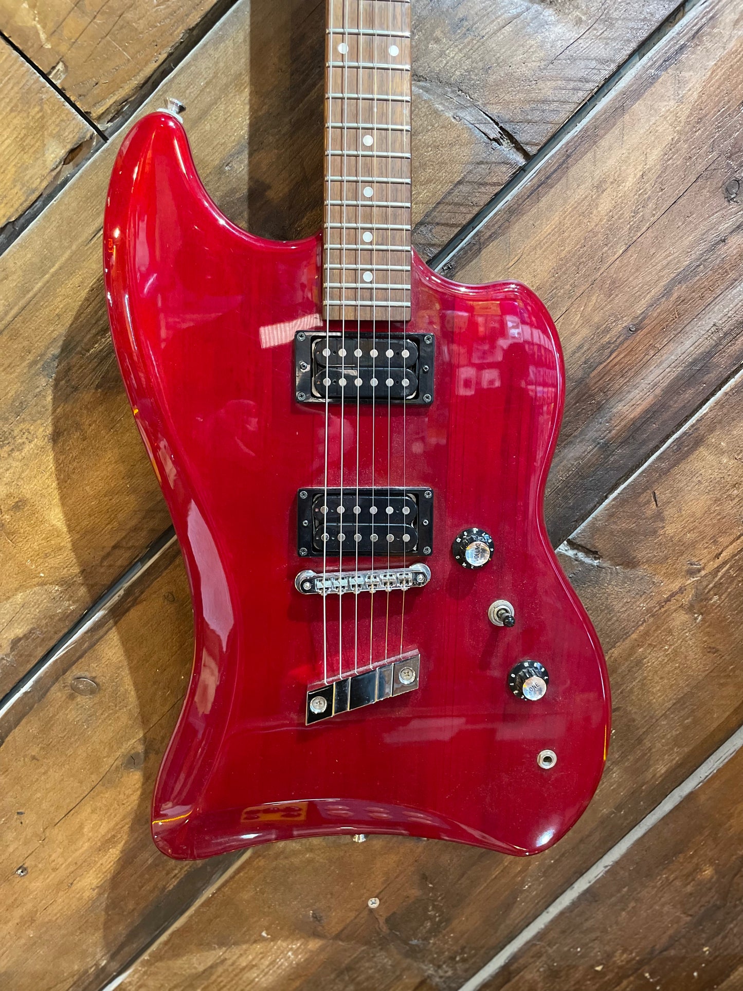 S/H DeArmond Jetstar Special, Crimson Red