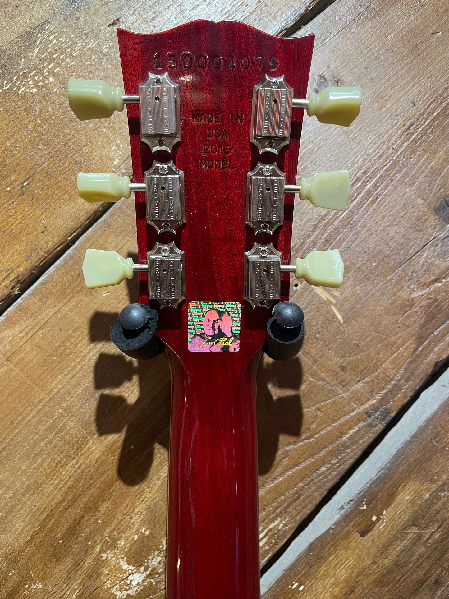 S/H 2015 Gibson Les Paul 100th Anniversary Deluxe, Wine Red