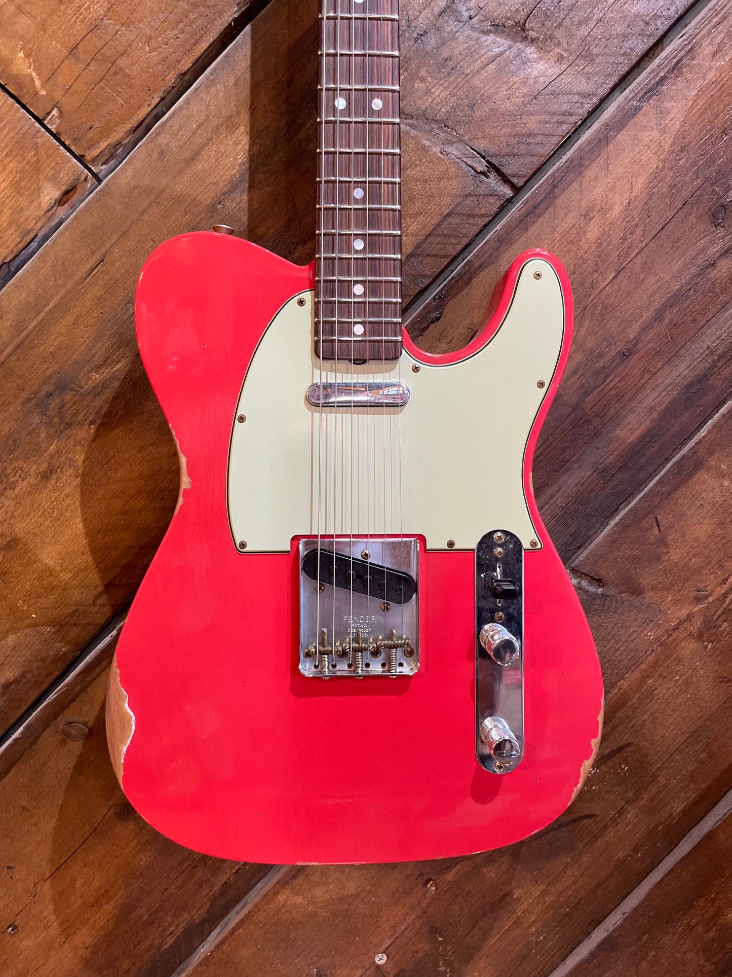 Fender Custom Shop '64 Telecaster, Aged Fiesta Red