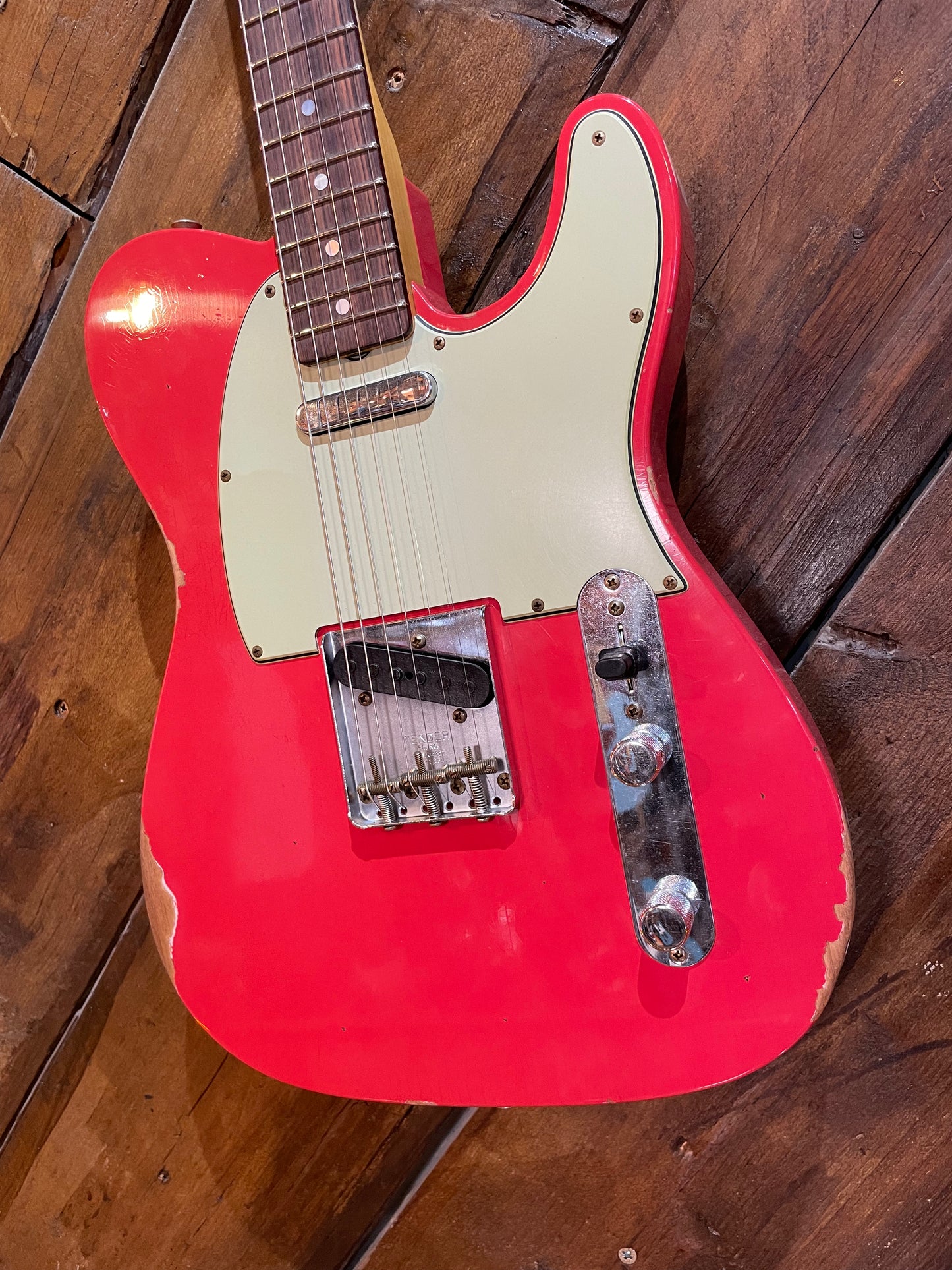 Fender Custom Shop '64 Telecaster, Aged Fiesta Red
