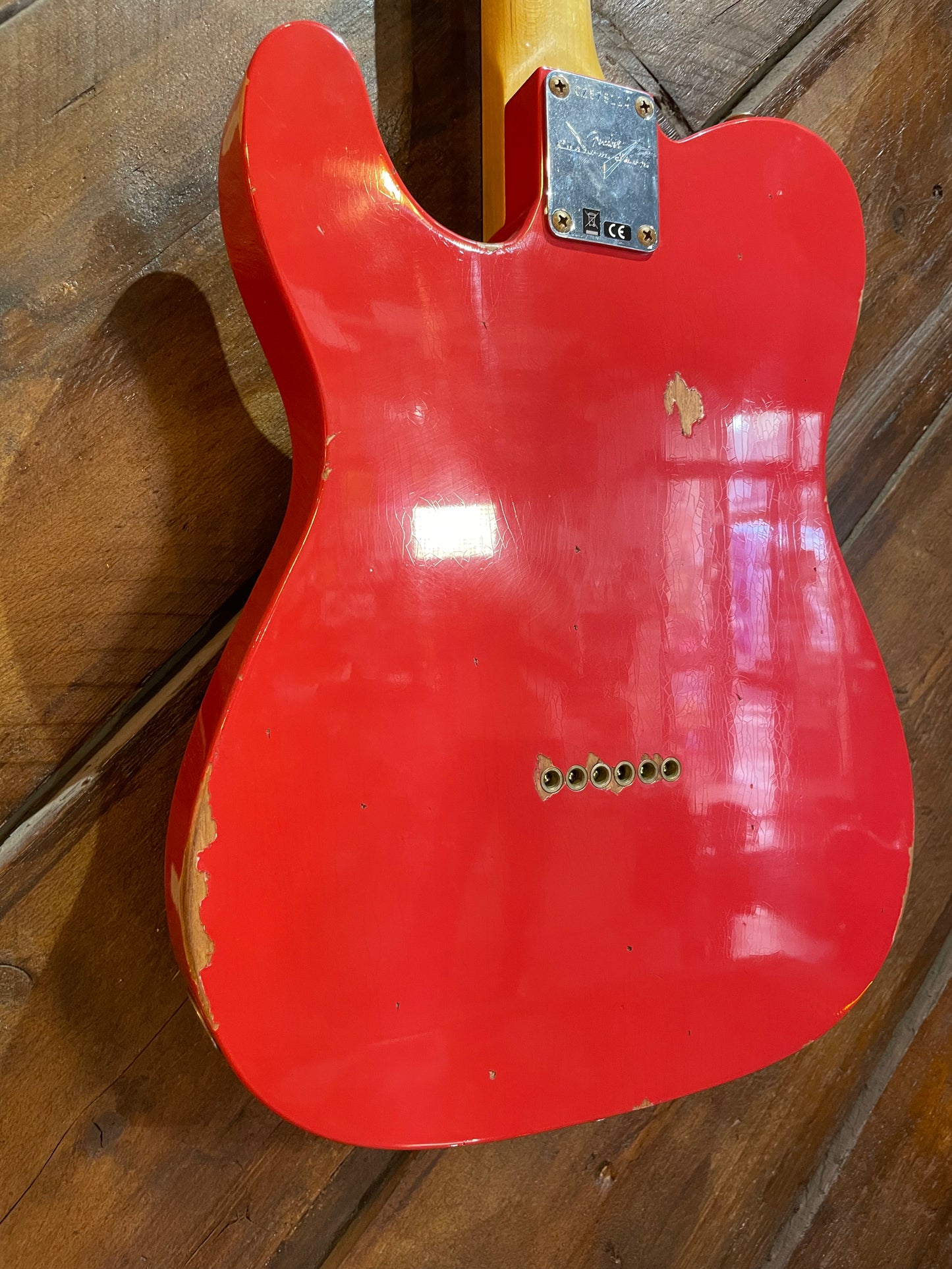 Fender Custom Shop '64 Telecaster, Aged Fiesta Red