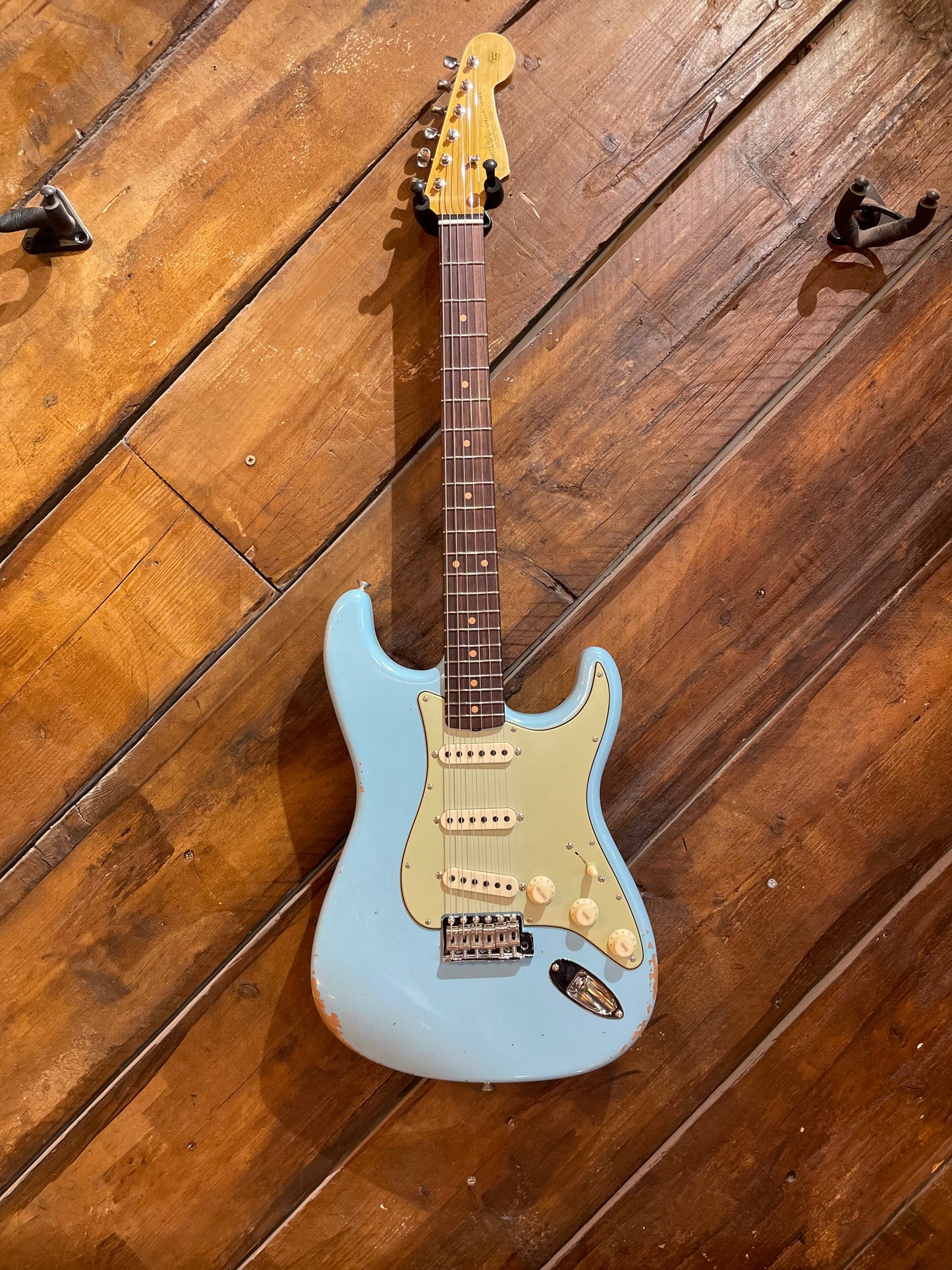 Fender Custom Shop Late '62 Stratocaster, Faded Daphne Blue