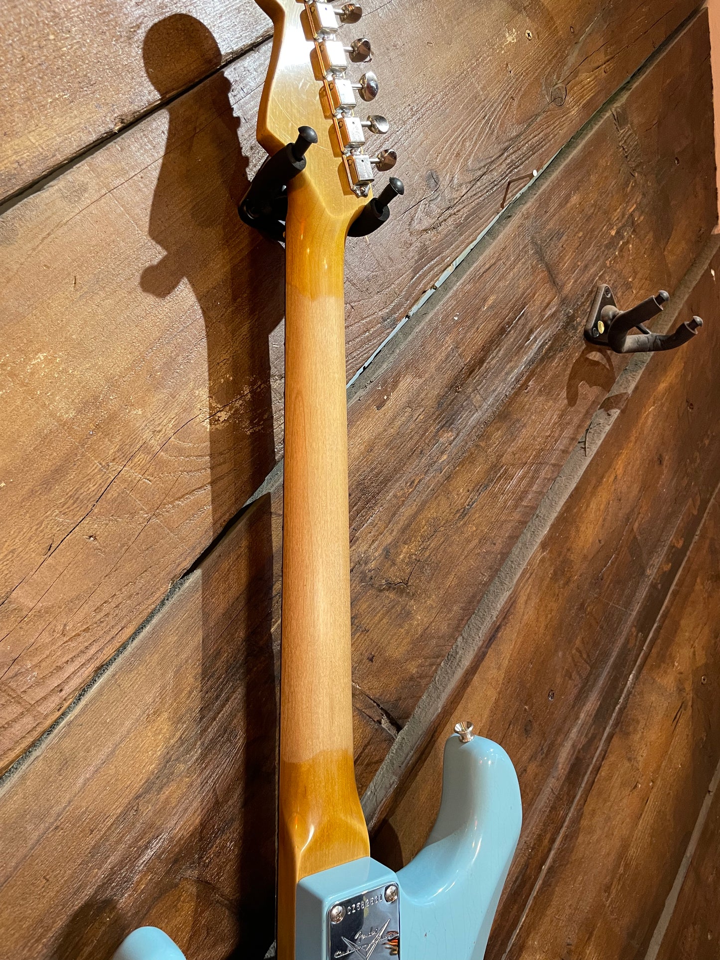 Fender Custom Shop Late '62 Stratocaster, Faded Daphne Blue