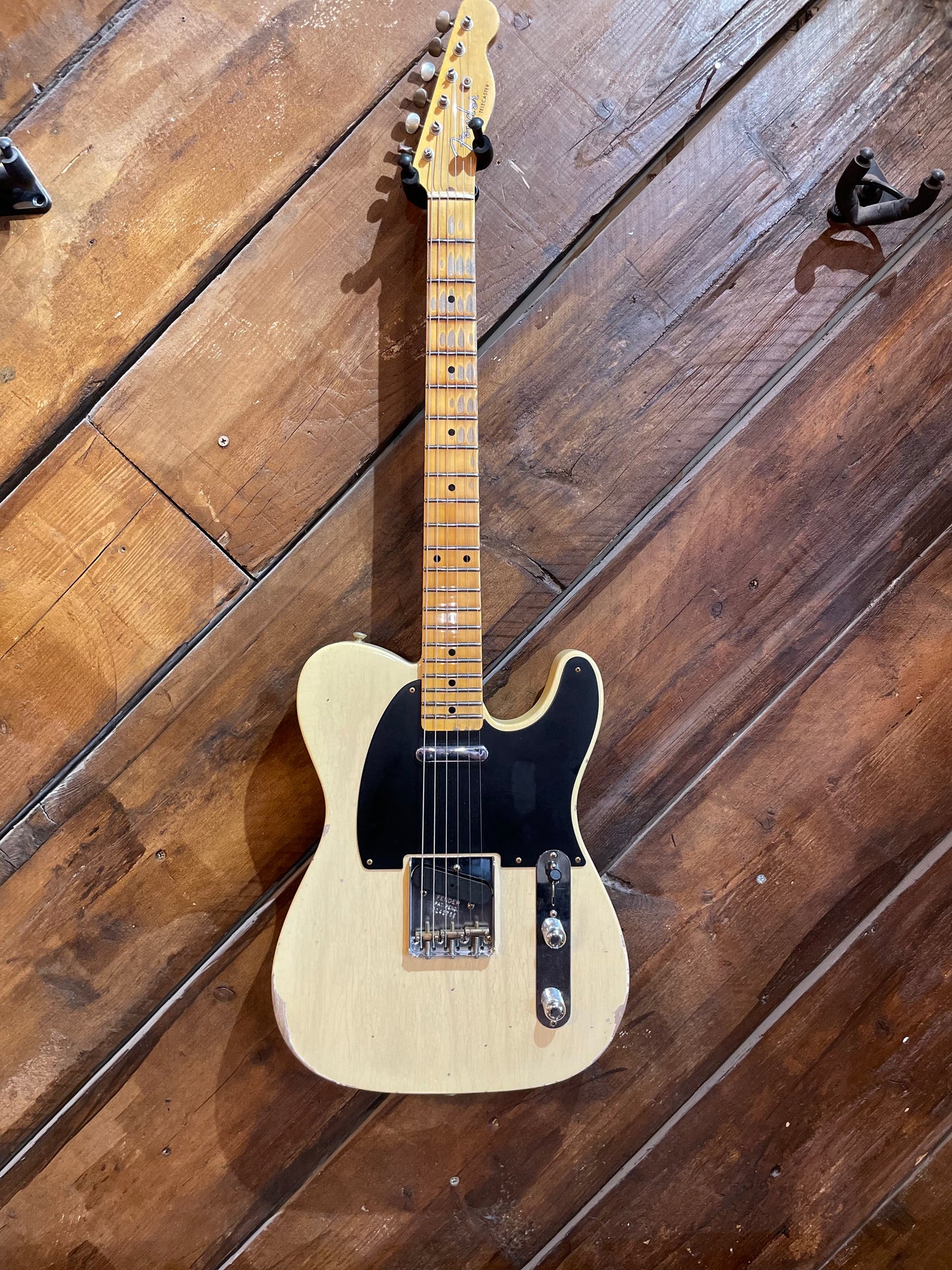 Fender Custom Shop '54 Telecaster, Faded Nocaster Blonde