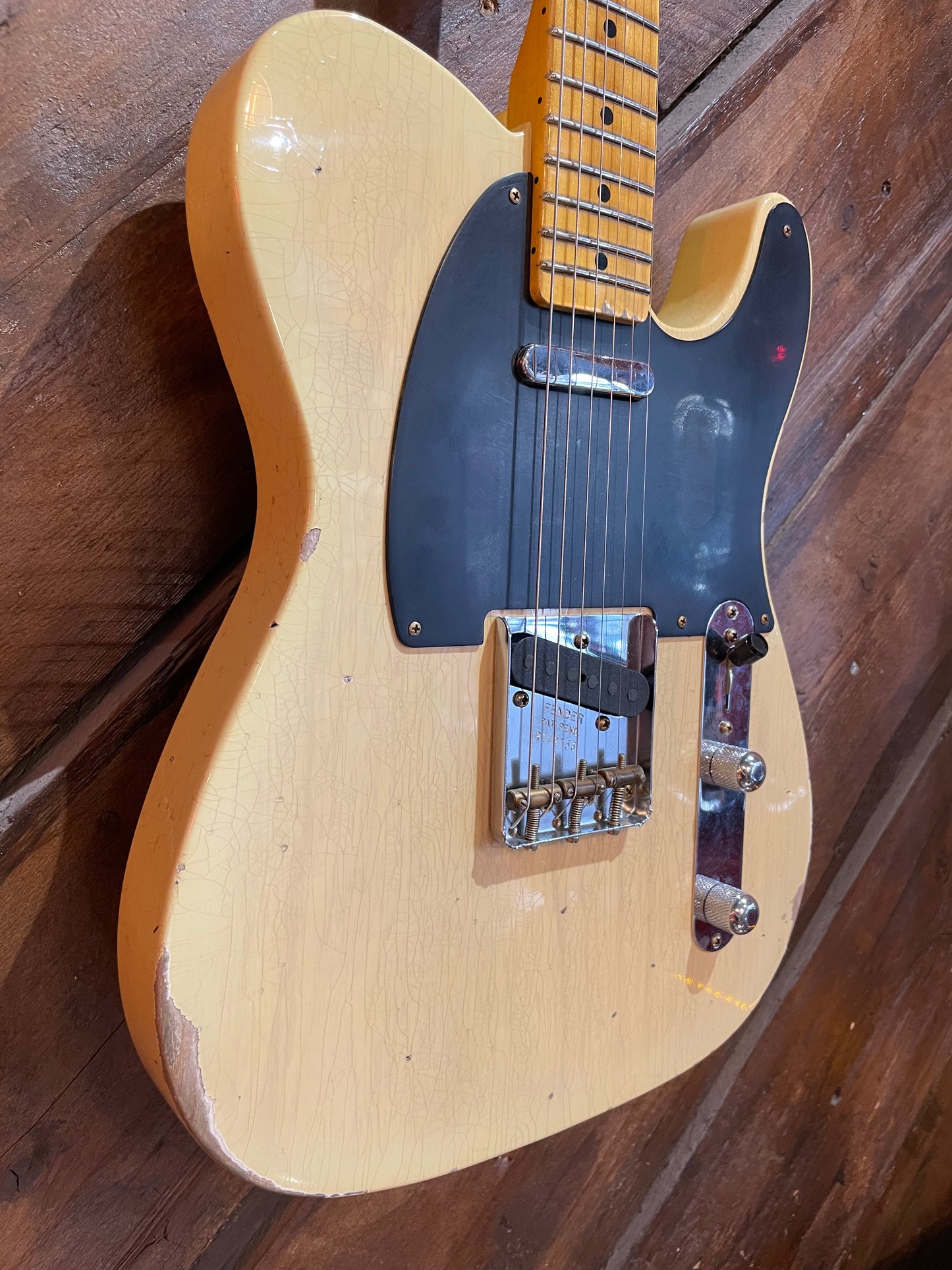 Fender Custom Shop '54 Telecaster, Faded Nocaster Blonde