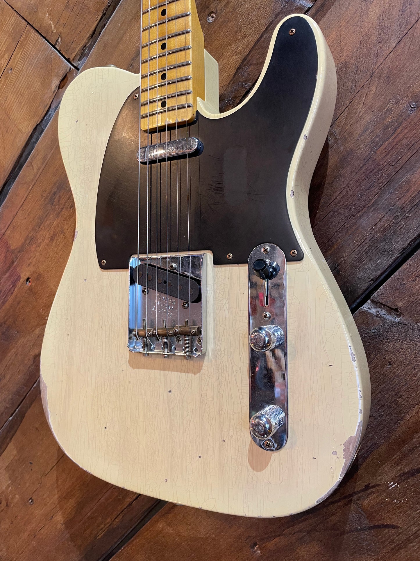 Fender Custom Shop '54 Telecaster, Faded Nocaster Blonde