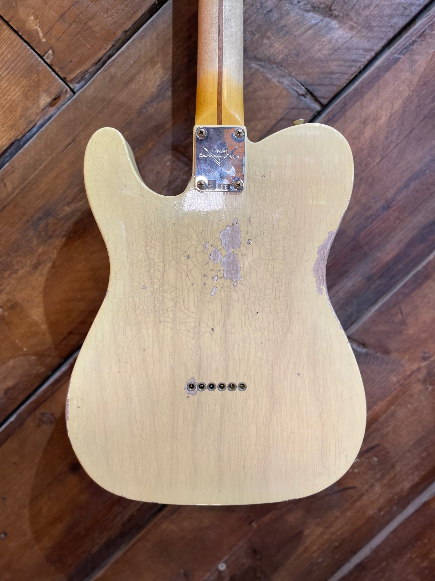 Fender Custom Shop '54 Telecaster, Faded Nocaster Blonde