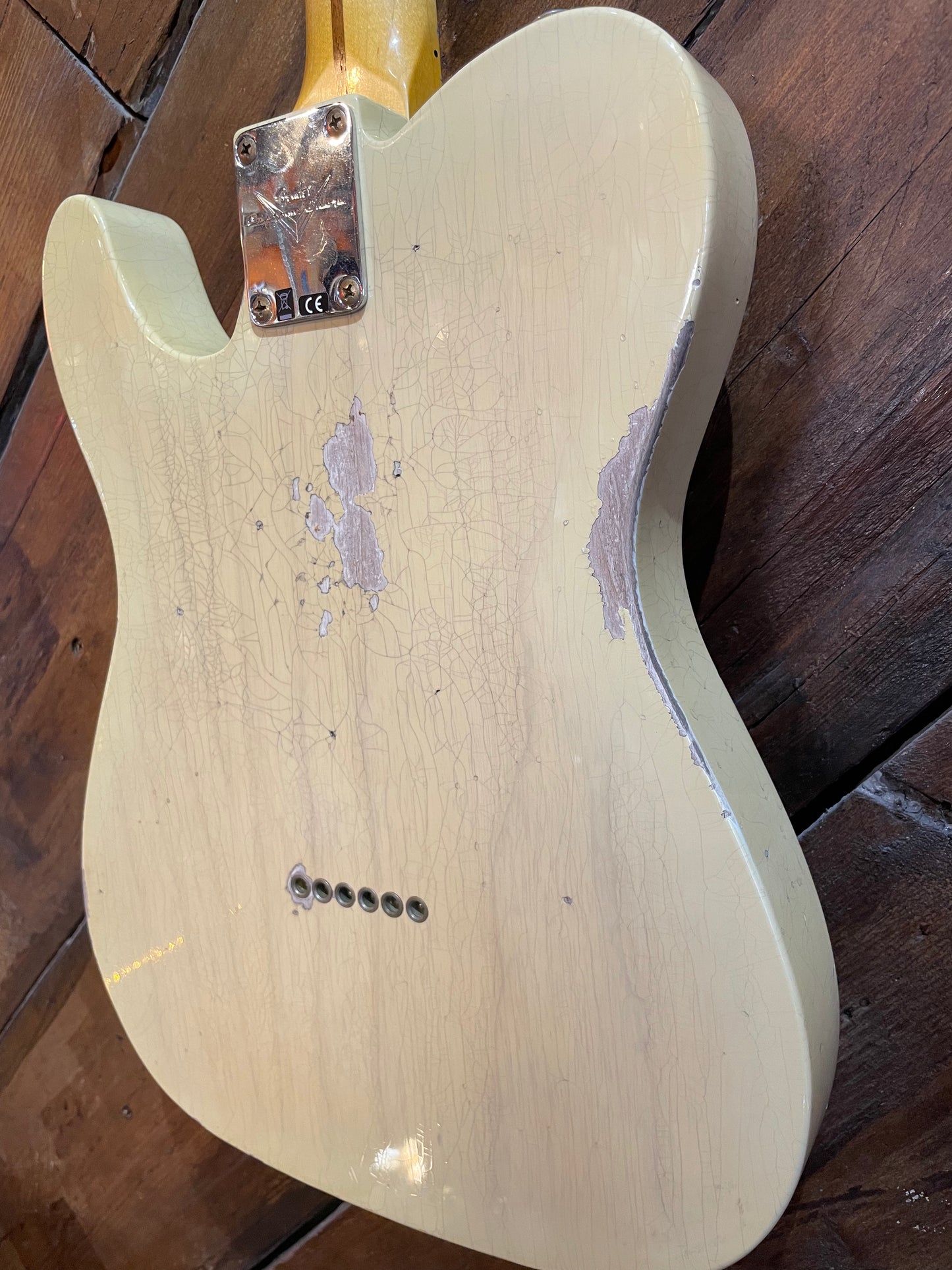 Fender Custom Shop '54 Telecaster, Faded Nocaster Blonde