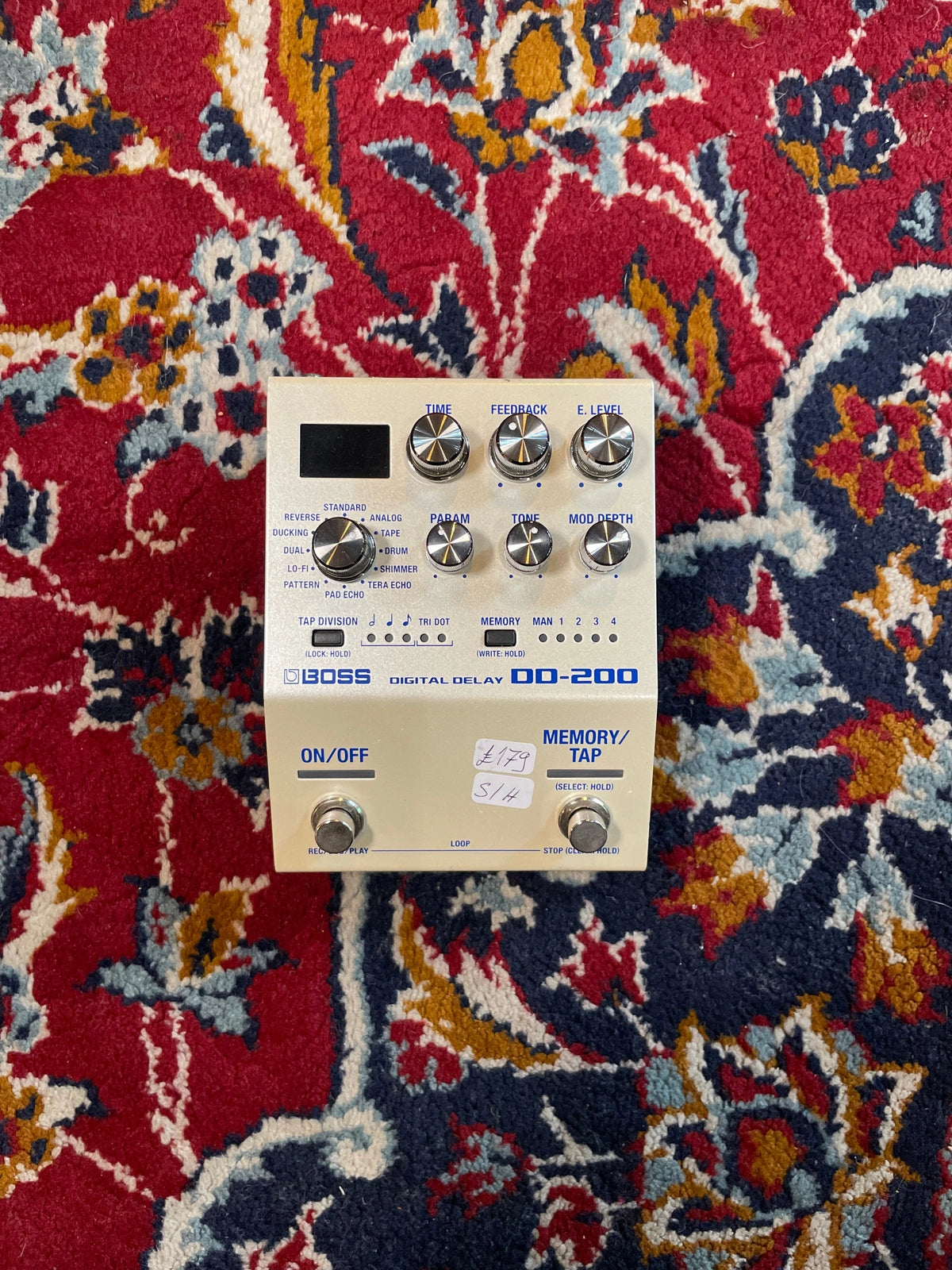 S/H Boss DD-200 Digital Delay