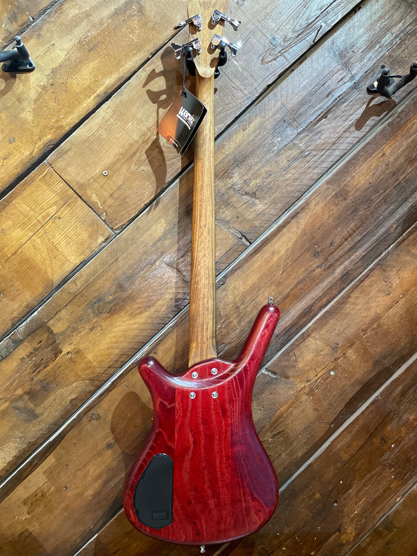 Warwick GPS Corvette Ash IV Active, Burgundy Red Satin NEW