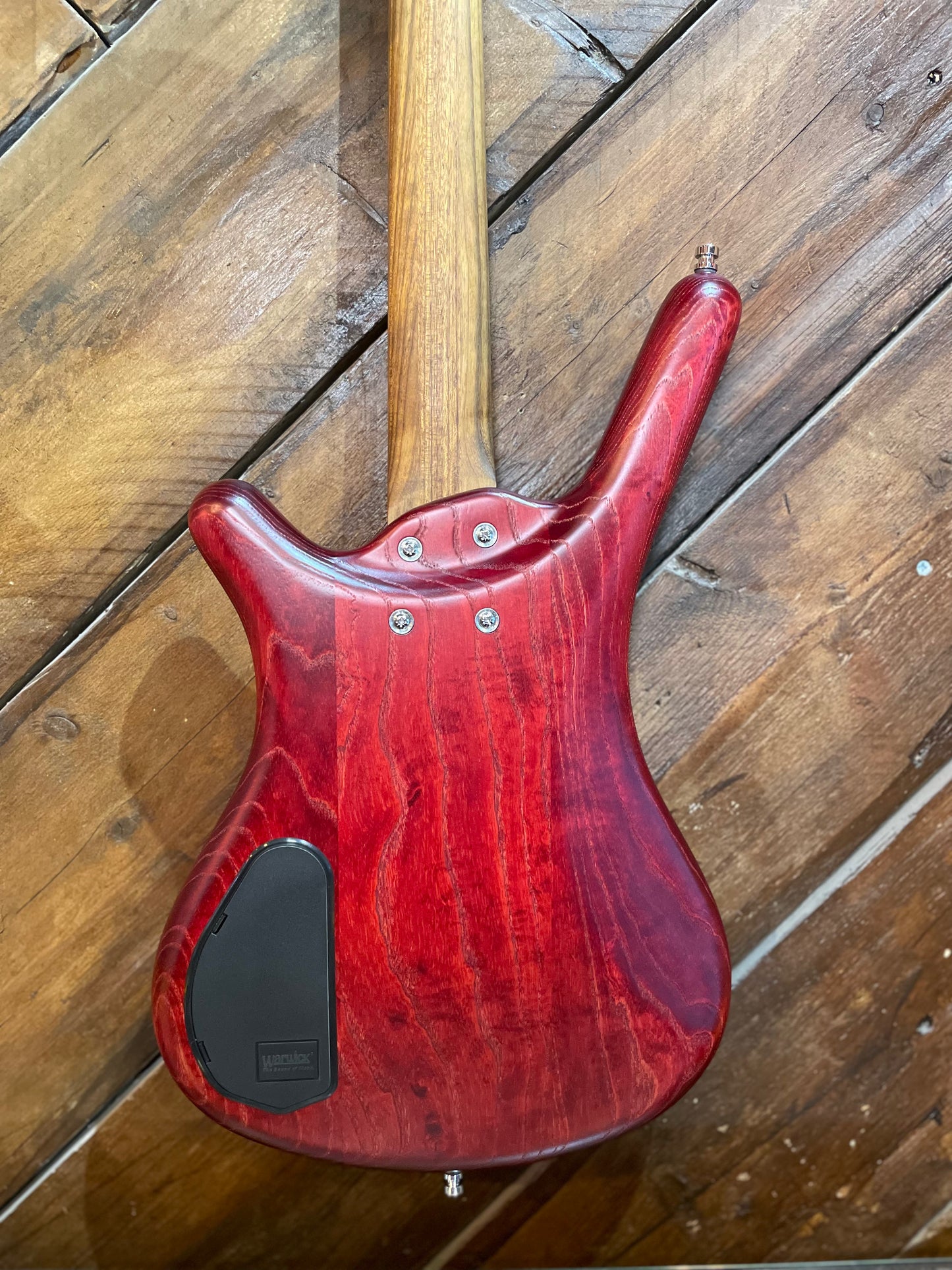 Warwick GPS Corvette Ash IV Active, Burgundy Red Satin NEW