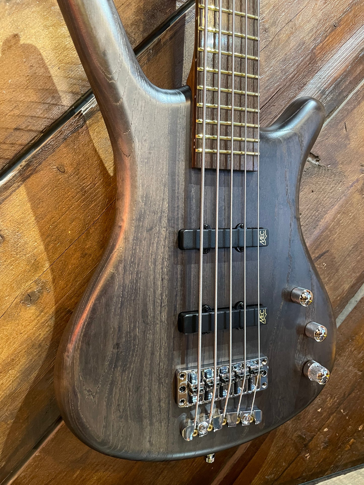 Warwick GPS Corvette Ash V, Nirvana Black Satin NEW