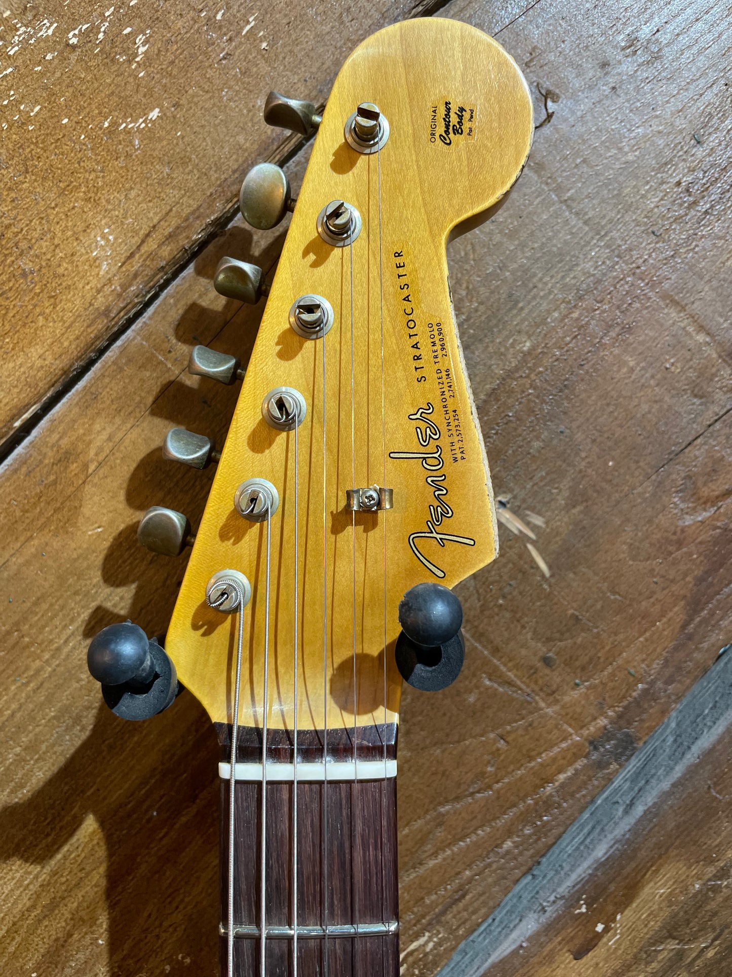 Fender Custom Shop Michael Landau Signature 1963 Stratocaster, Fiesta Red Over Sunburst