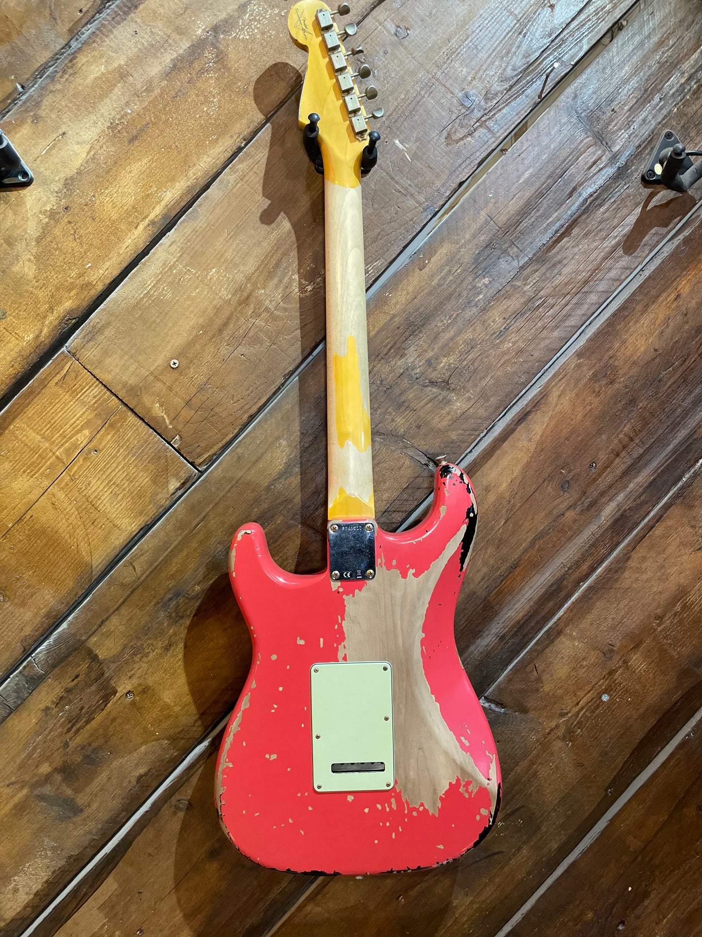 Fender Custom Shop Michael Landau Signature 1963 Stratocaster, Fiesta Red Over Sunburst