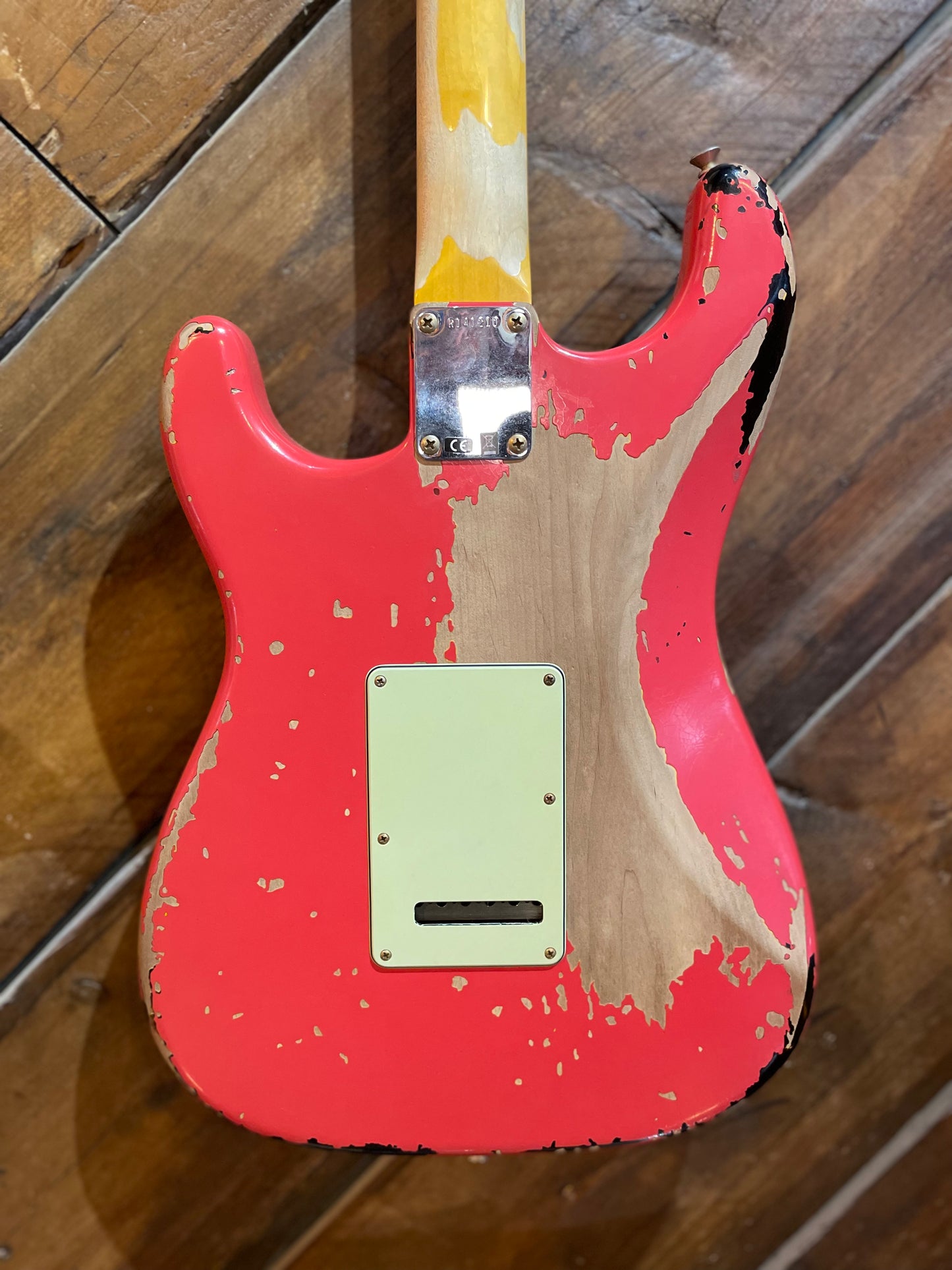 Fender Custom Shop Michael Landau Signature 1963 Stratocaster, Fiesta Red Over Sunburst