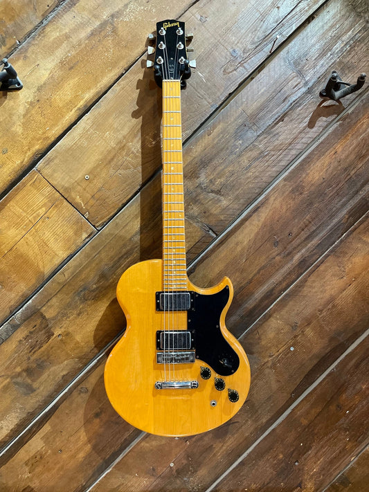 S/H 1973 Gibson L6-S Maple Fretboard, Natural