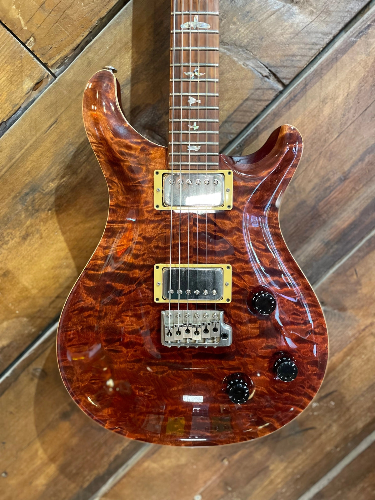 S/H 1996 PRS Custom 22 10 Top, Amber