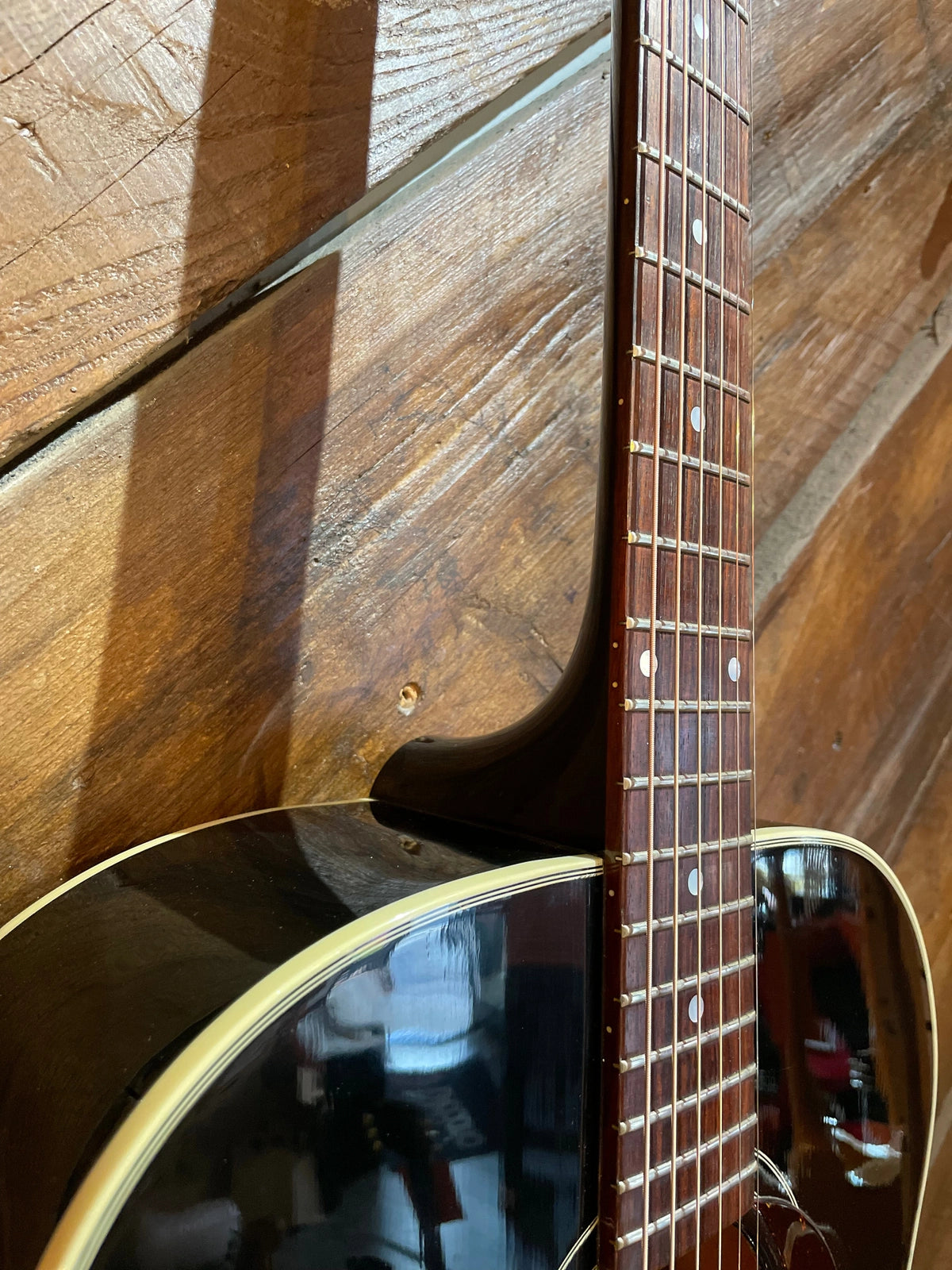S/H 1992 Gibson J-100, Ebony