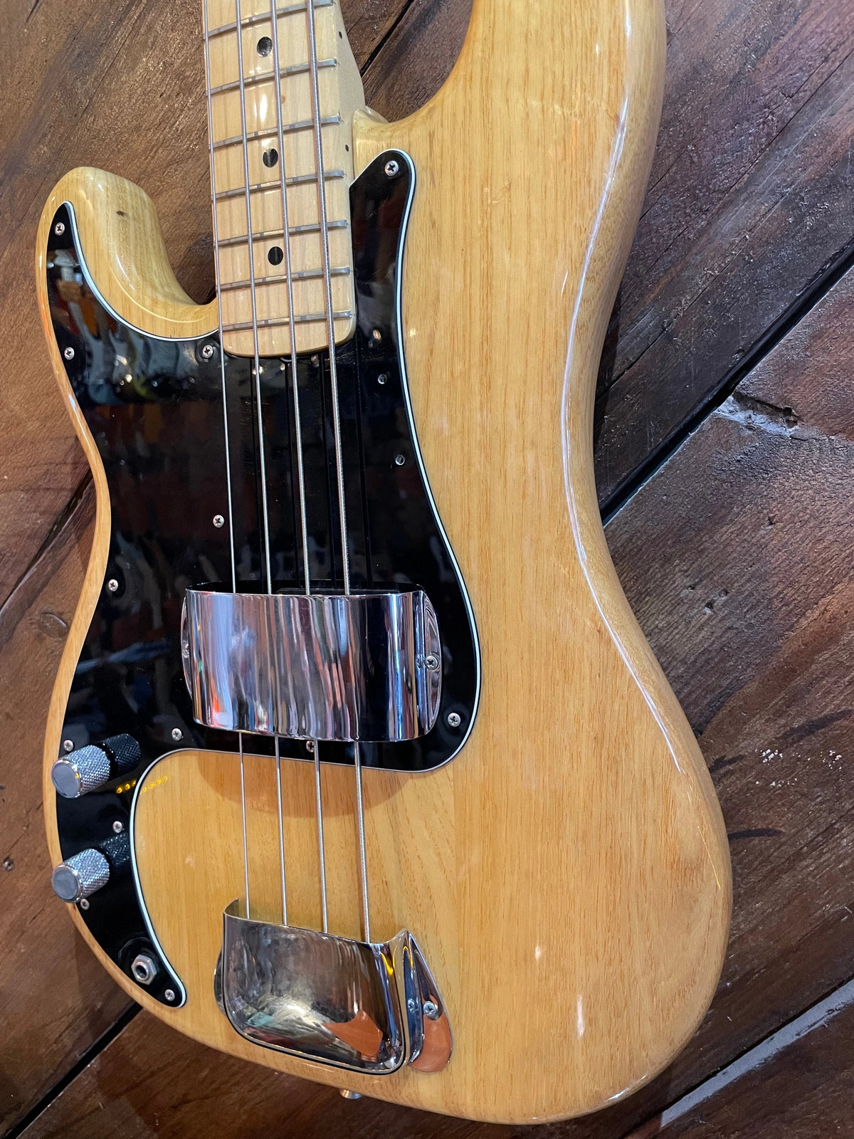 S/H 1978 Fender Precision Bass Left Handed, Natural