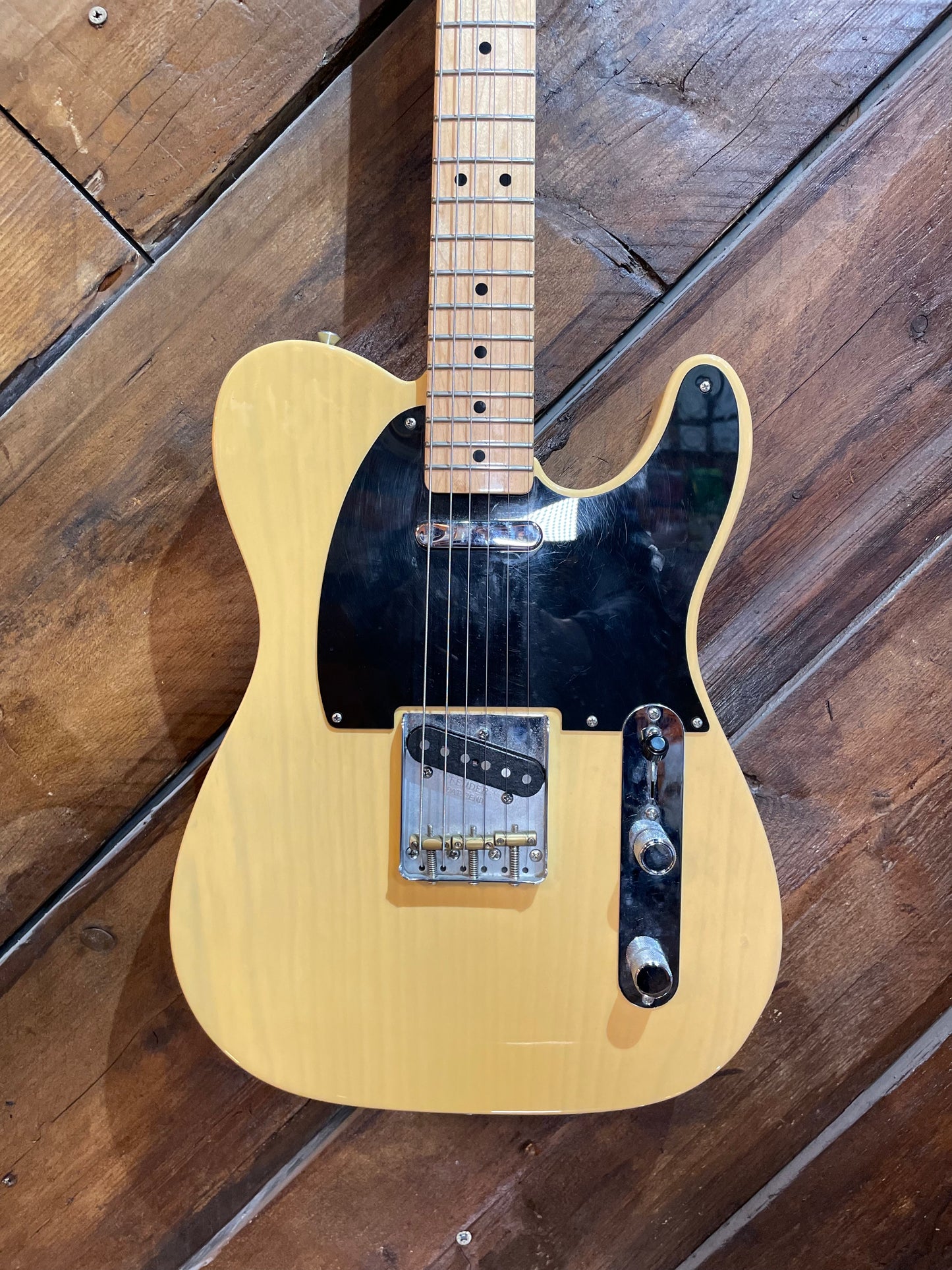 S/H 2015 Fender MIM 'Baja' Telecaster, Butterscotch Blonde