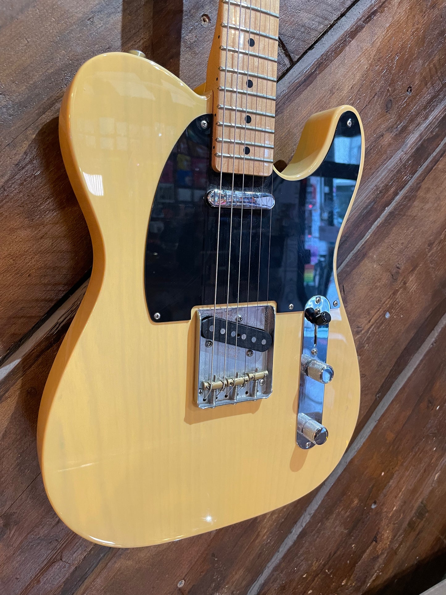 S/H 2015 Fender MIM 'Baja' Telecaster, Butterscotch Blonde