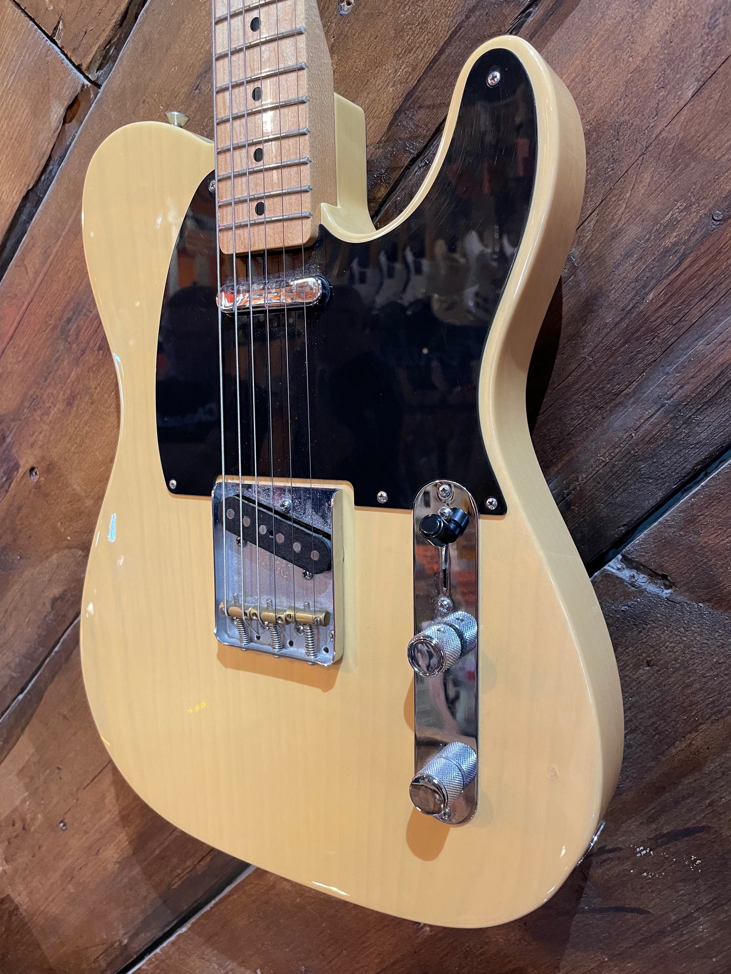S/H 2015 Fender MIM 'Baja' Telecaster, Butterscotch Blonde