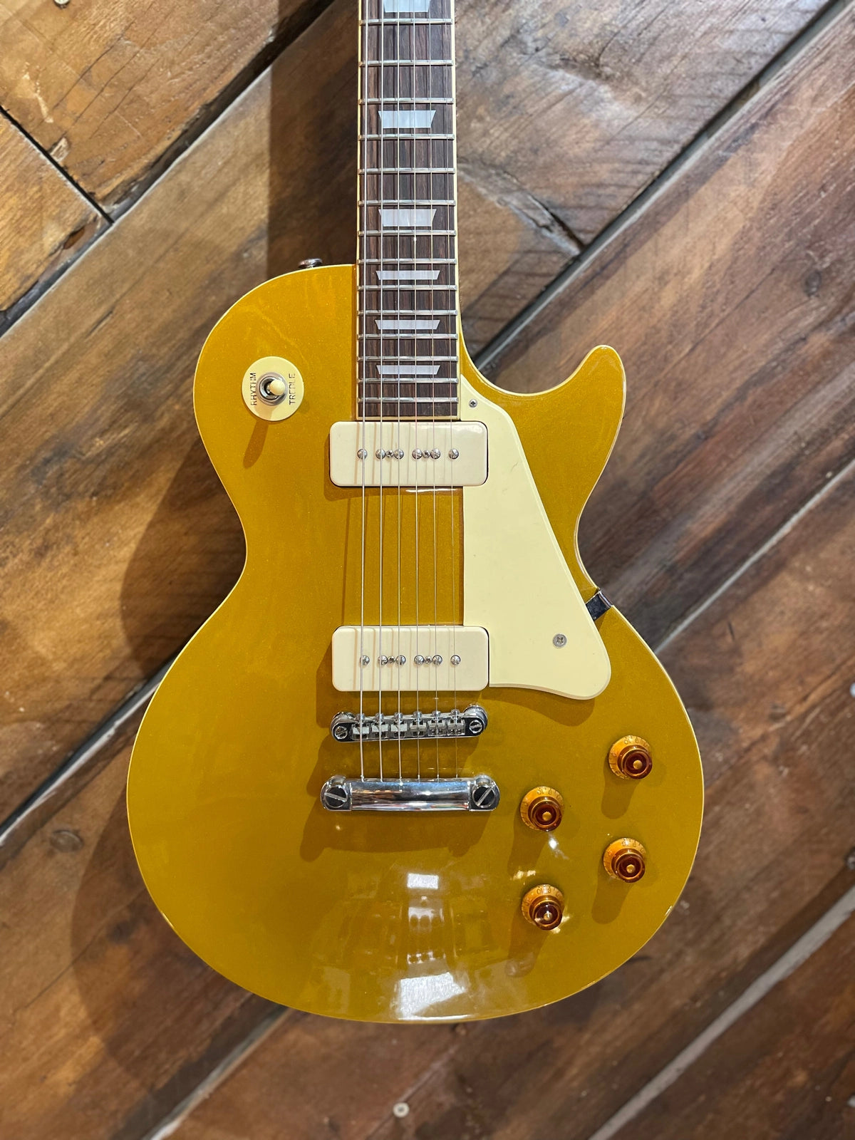 S/H 1998 Epiphone Les Paul '56 Reissue, Goldtop