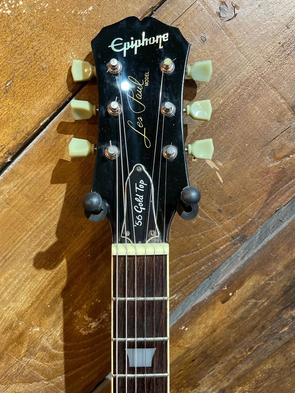 S/H 1998 Epiphone Les Paul '56 Reissue, Goldtop