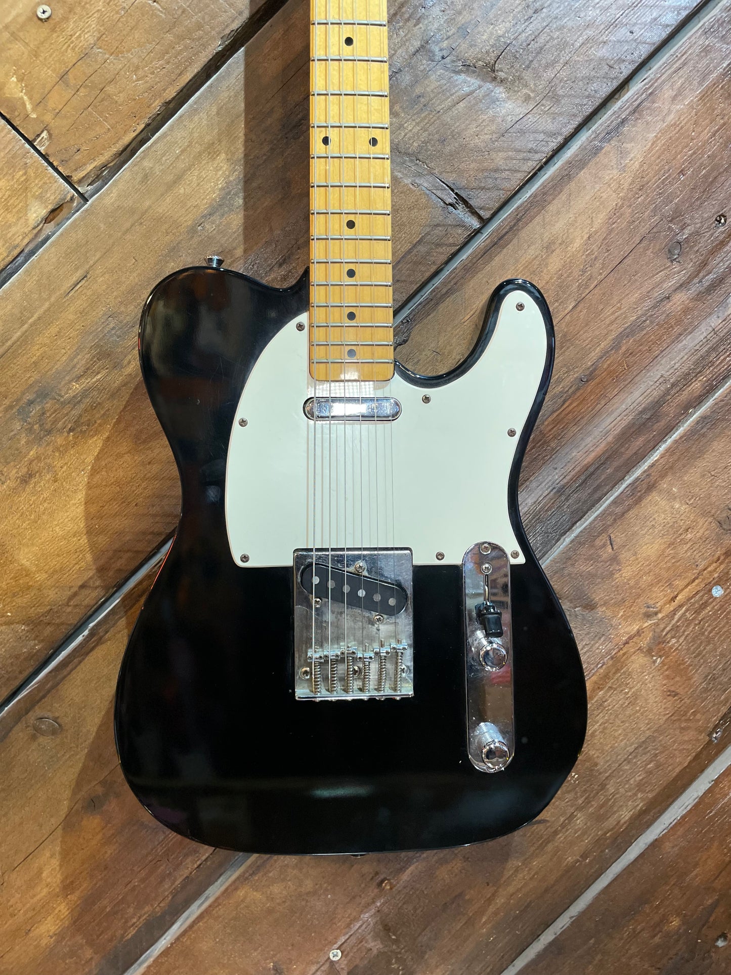 S/H 90s Squier Korea Telecaster, Black