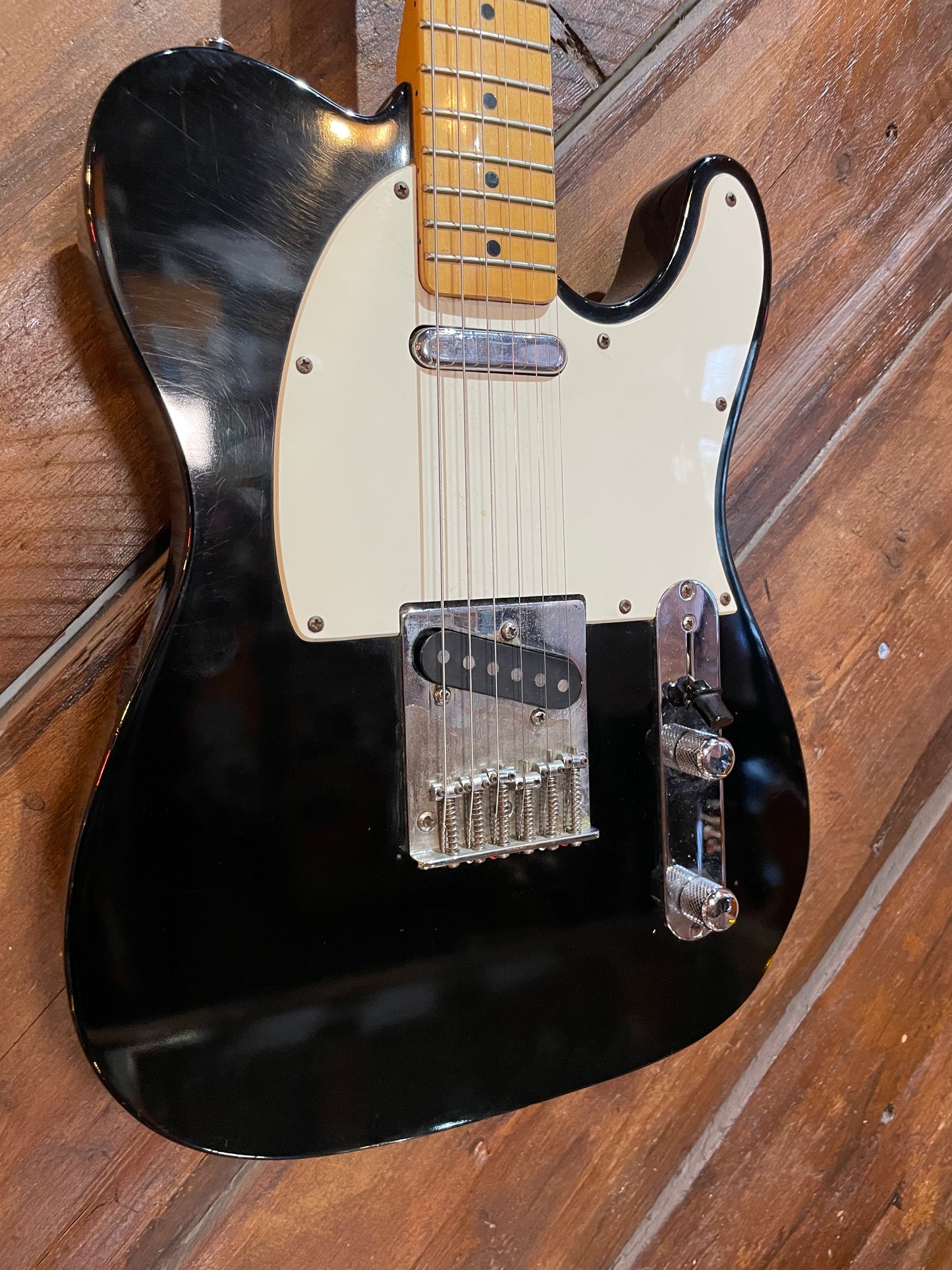 S/H 90s Squier Korea Telecaster, Black