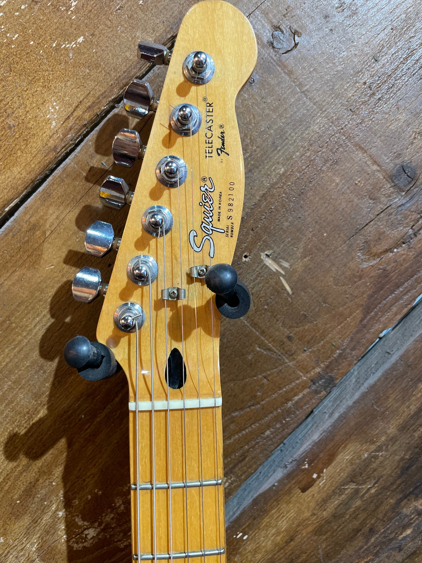 S/H 90s Squier Korea Telecaster, Black