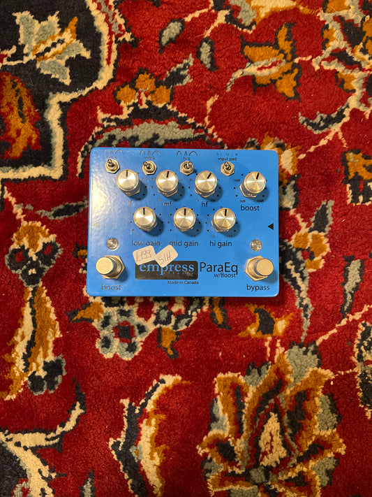 S/H Empress ParaEQ w/Boost, Blue