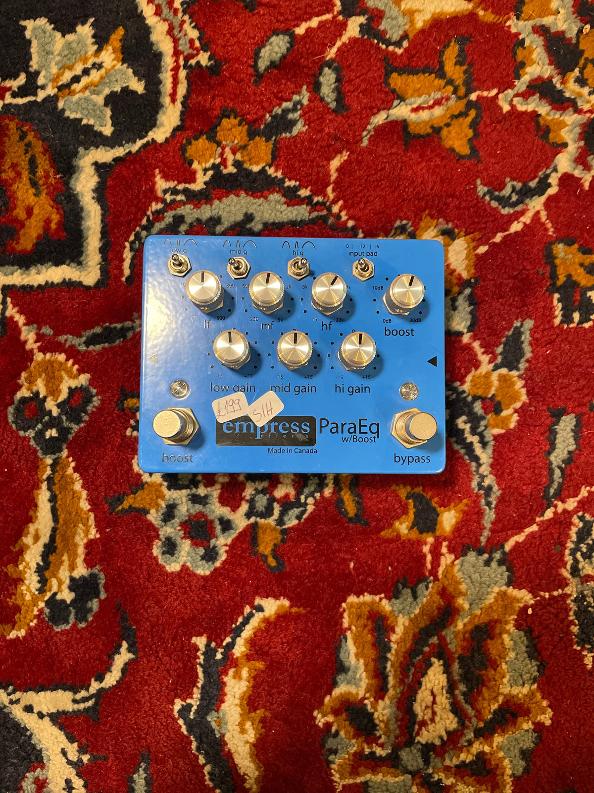 S/H Empress ParaEQ w/Boost, Blue