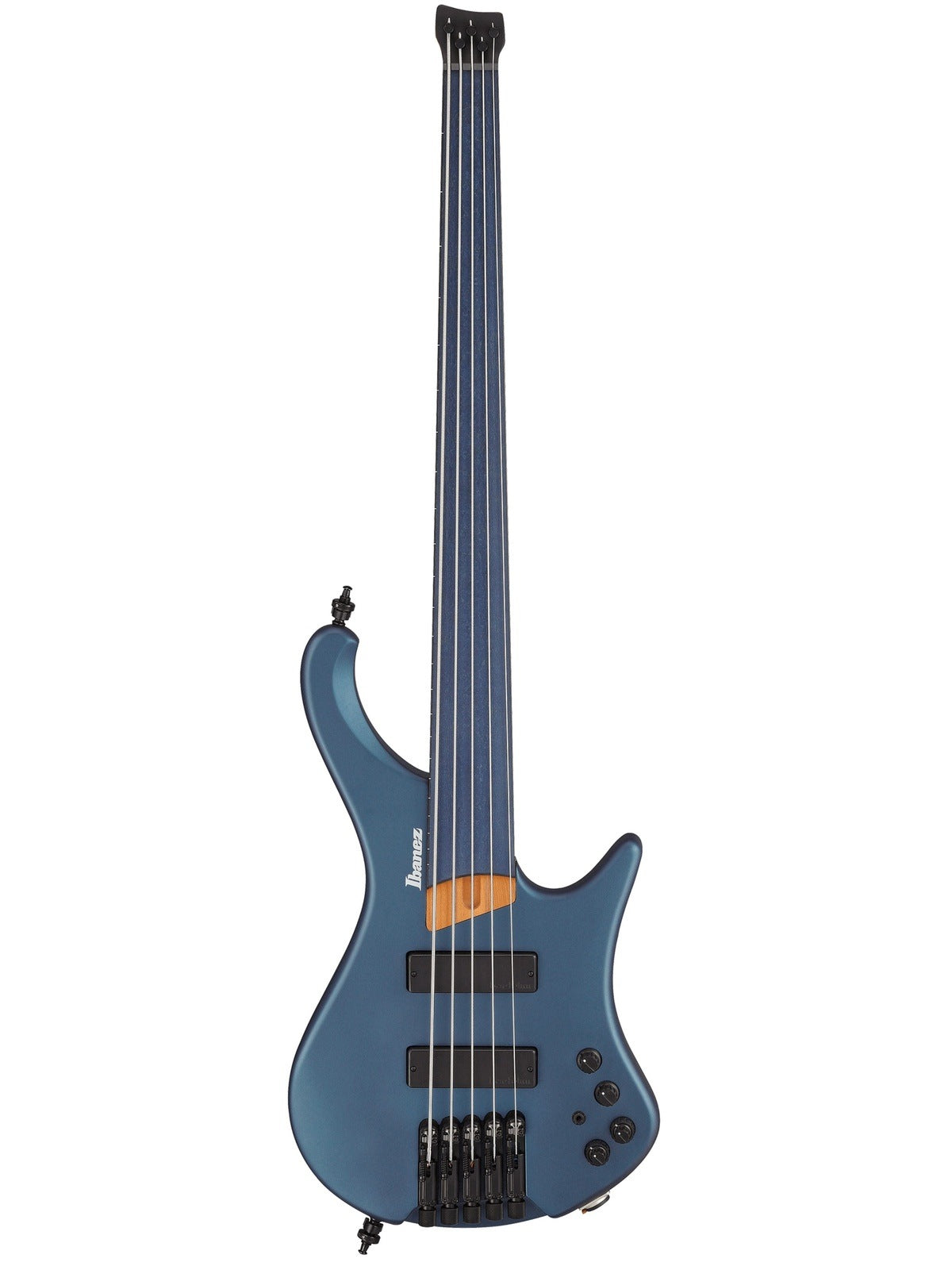 Ibanez EHB1005F Headless Fretless 5-String Electric Bass, Arctic Ocean Matte