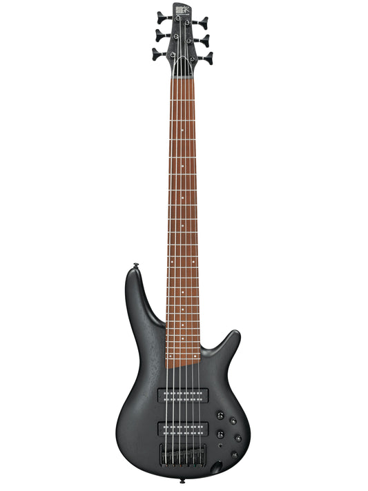 Ibanez SR306EB 6-String Electric Bass, Weathered Black