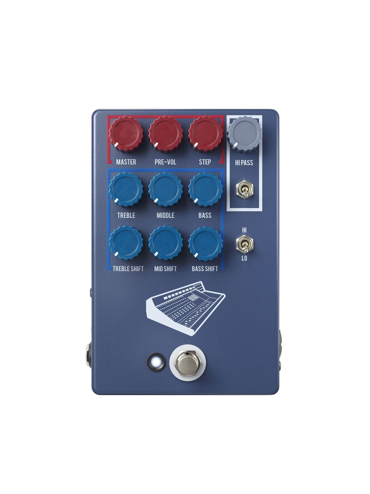 JHS Colour Box V2 Preamp, 10 Year Anniversary Neve Blue