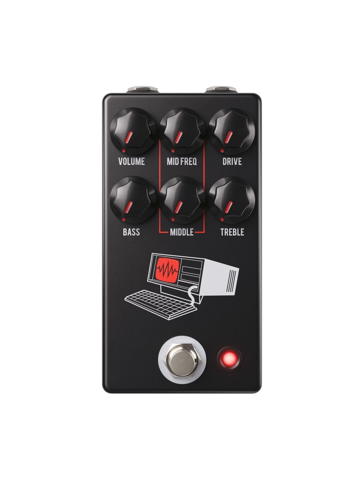 JHS Hard Drive Distortion/Overdrive, Black