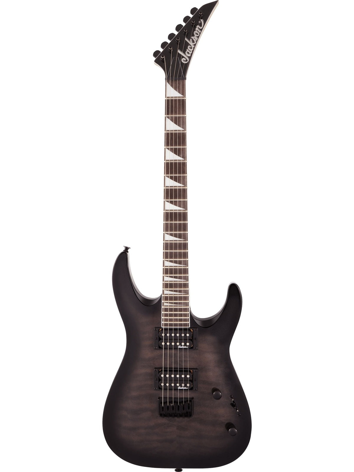 Jackson JS Series Dinky Arch Top JS32Q DKA HT, Trans Black Burst