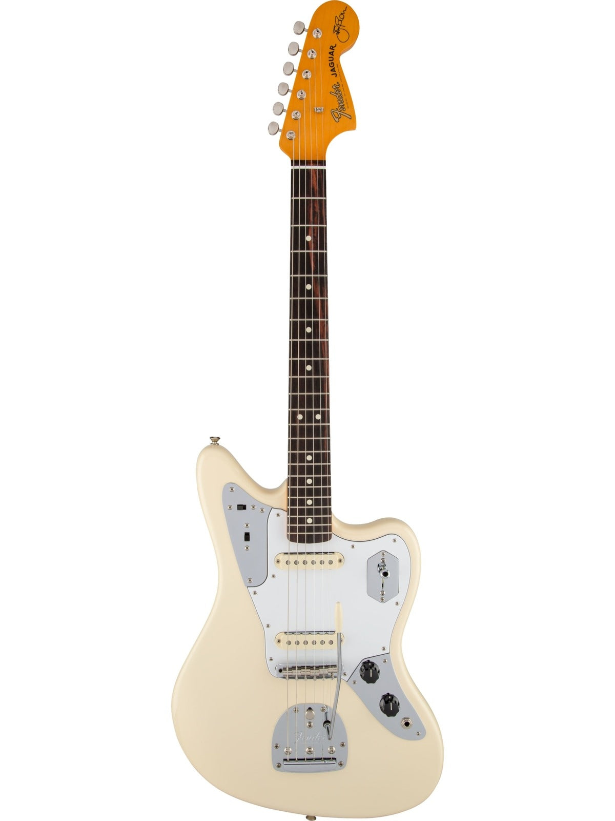 Fender Johnny Marr Jaguar, Olympic White