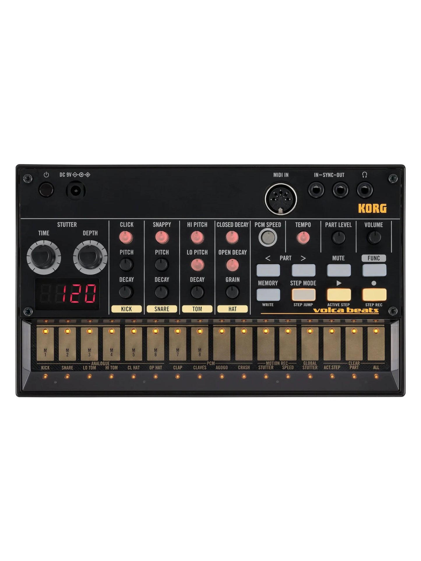 Korg Volca Beats Analog Rhythm Machine