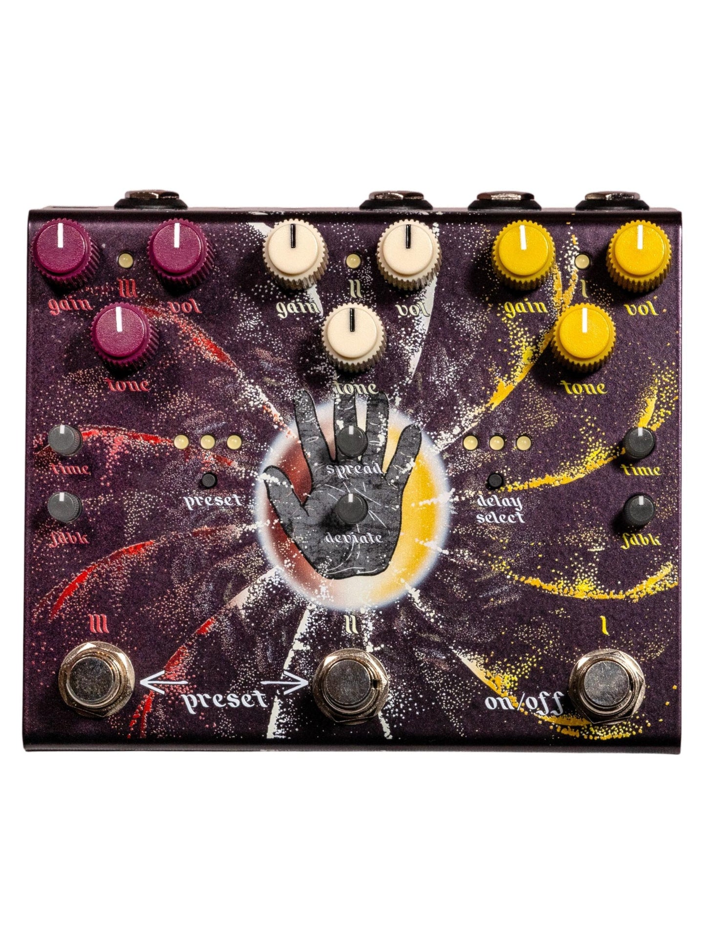 Old Blood Noise Endeavors Beam Splitter V2 Triple Tracker Distortion, Warm
