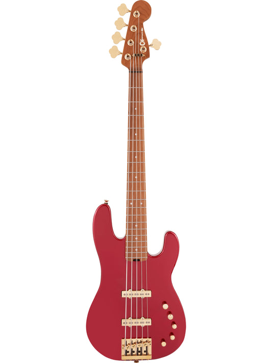 Charvel Pro Mod San Dimas Bass JJ V, Candy Apple Red