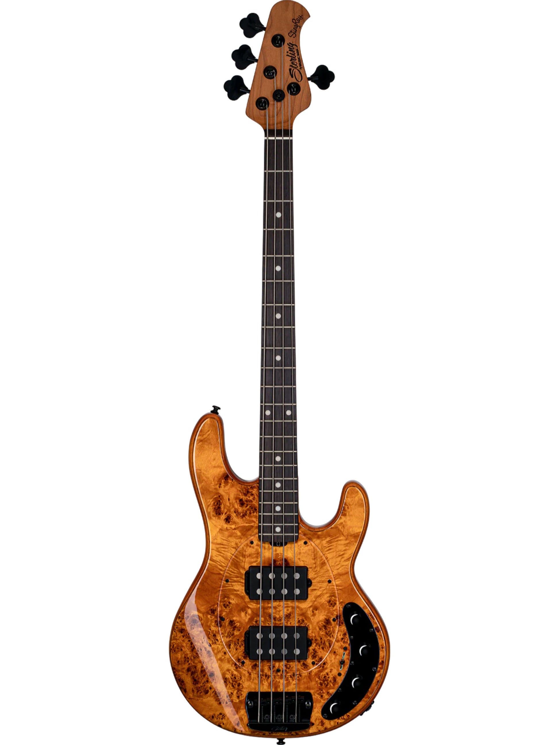 Sterling By Music Man Stingray Ray34 HH, Poplar Burl