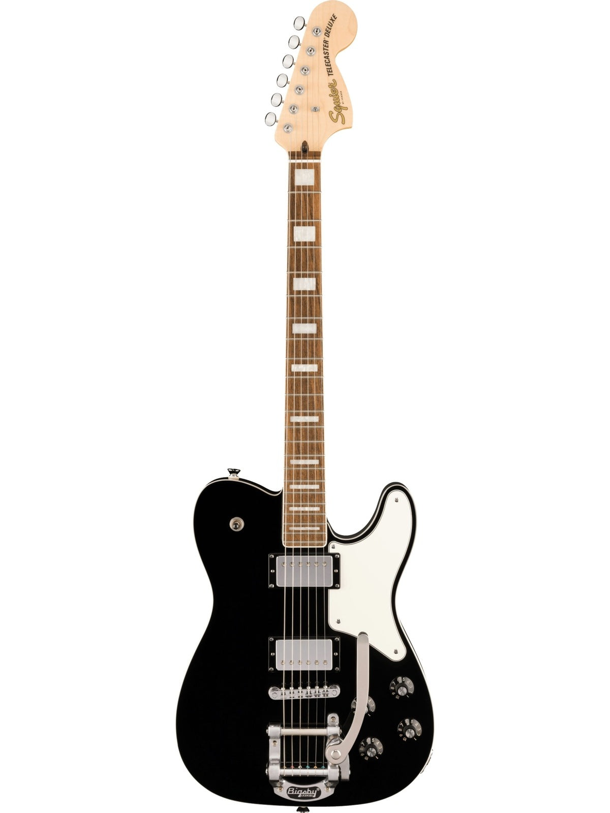 Squier Paranormal Troublemaker Telecaster Deluxe with Bigsby, Black