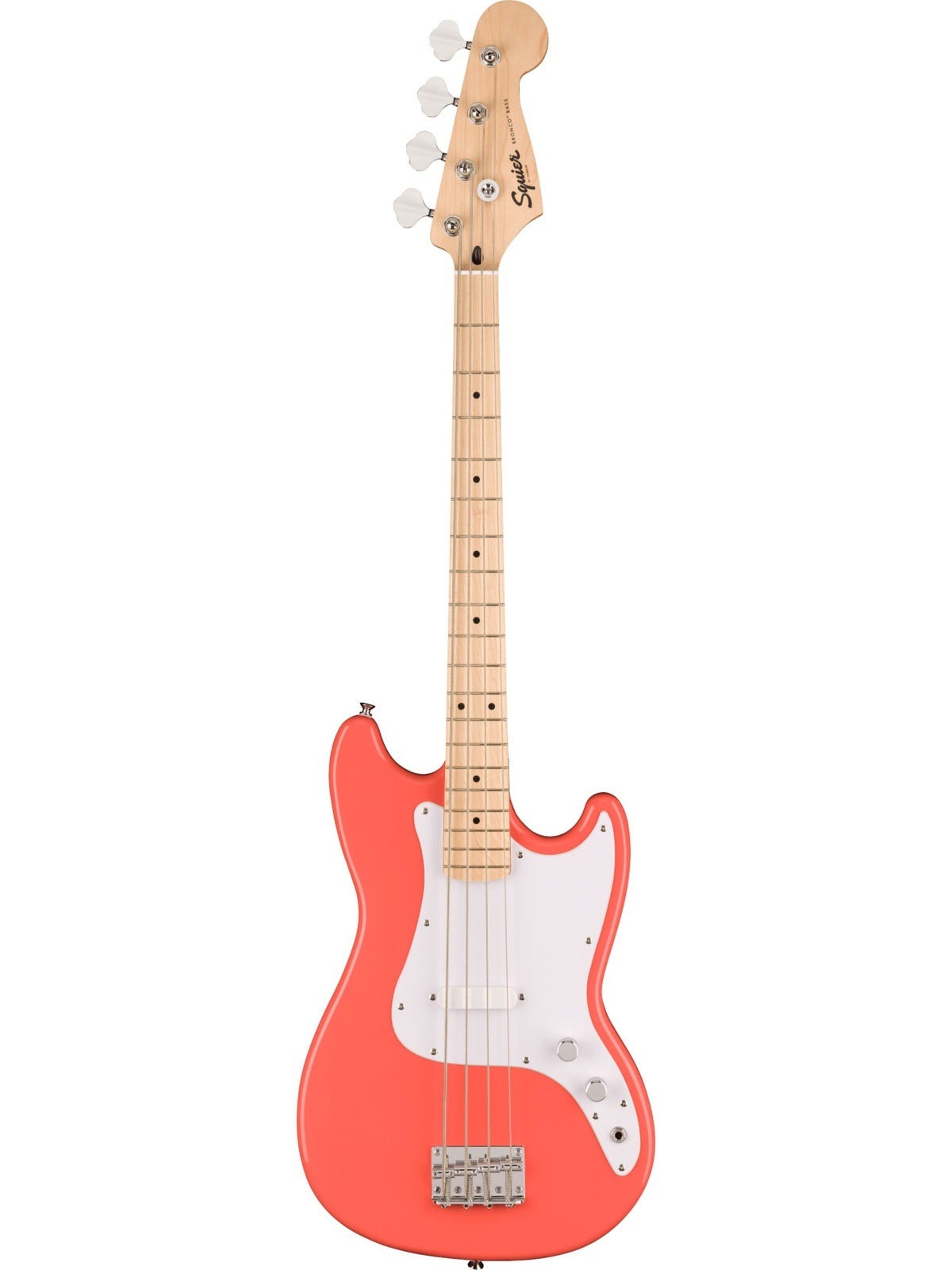 Squier Sonic Bronco Bass, Tahitian Coral