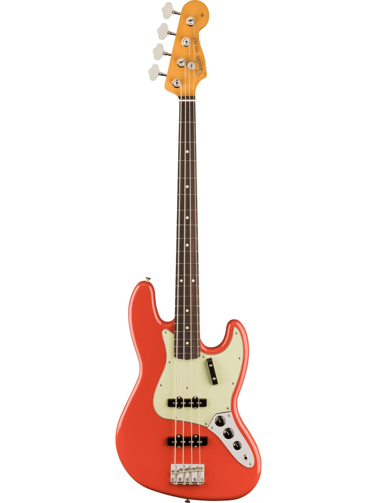 Fender Vintera® II '60s Jazz Bass®, Rosewood Fingerboard, Fiesta Red