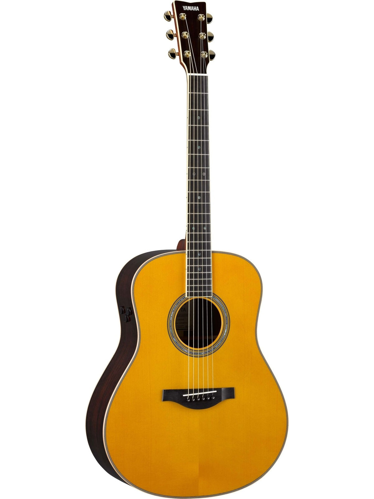 Yamaha LL-TA Trans-Acoustic Guitar, Natural - B-Stock