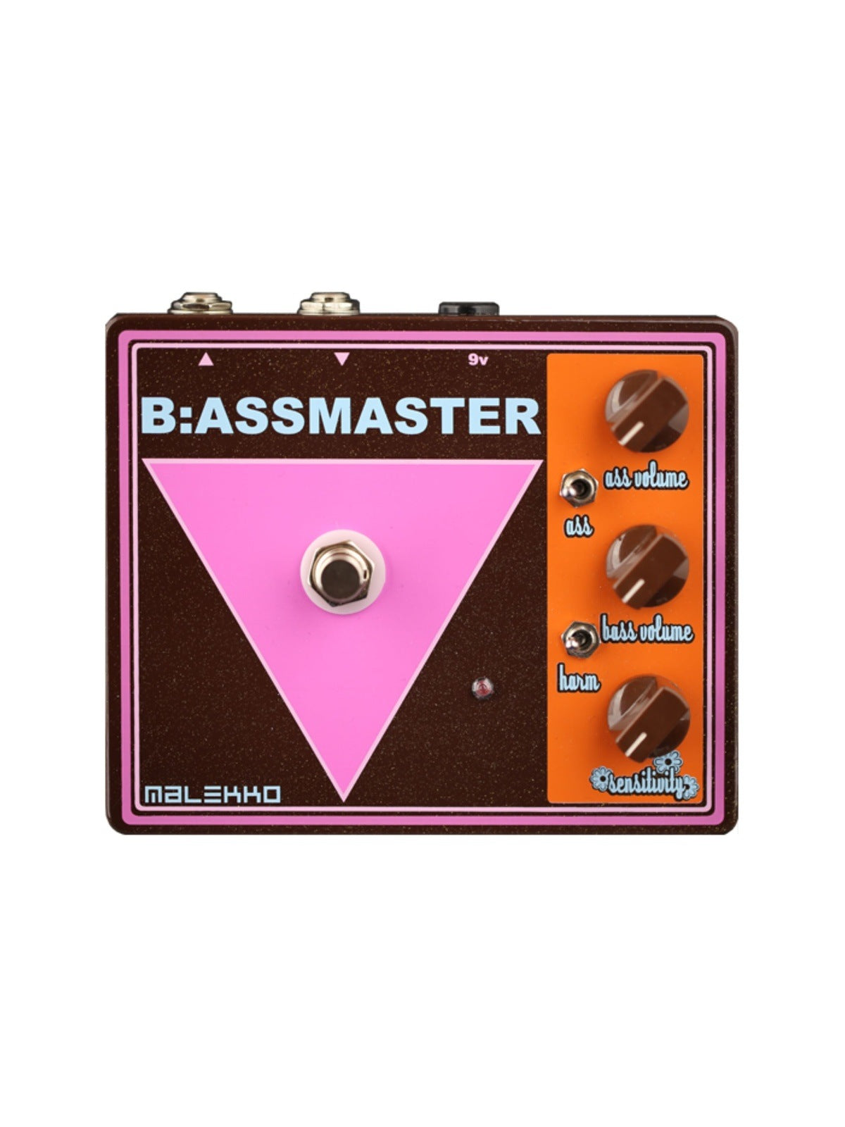 Malekko Heavy Industry Corporation BASSMASTER Harmonic Octave Analog Distortion Pedal