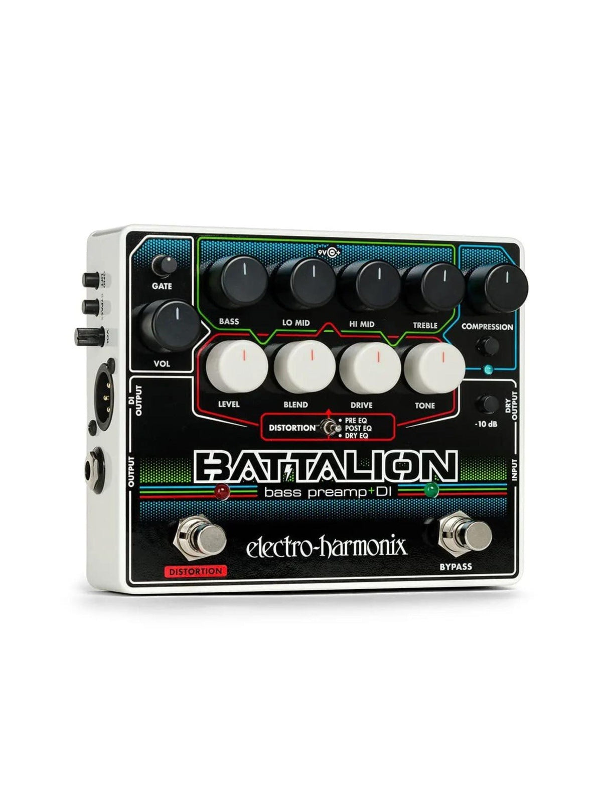 Electro Harmonix Battalion Bass Preamp & DI Pedal