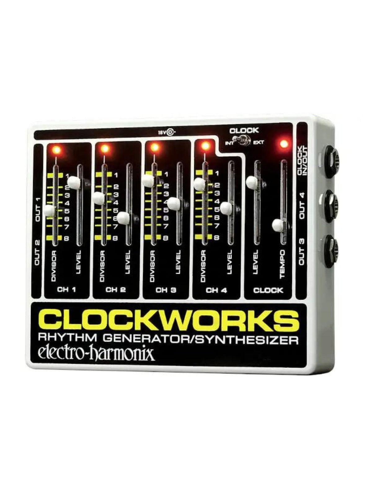 Electro Harmonix Clockworks Rhythm Generator / Synthesizer Pedal